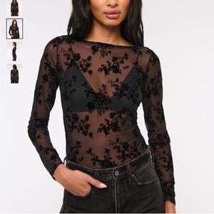 NWT Abercrombie mesh top